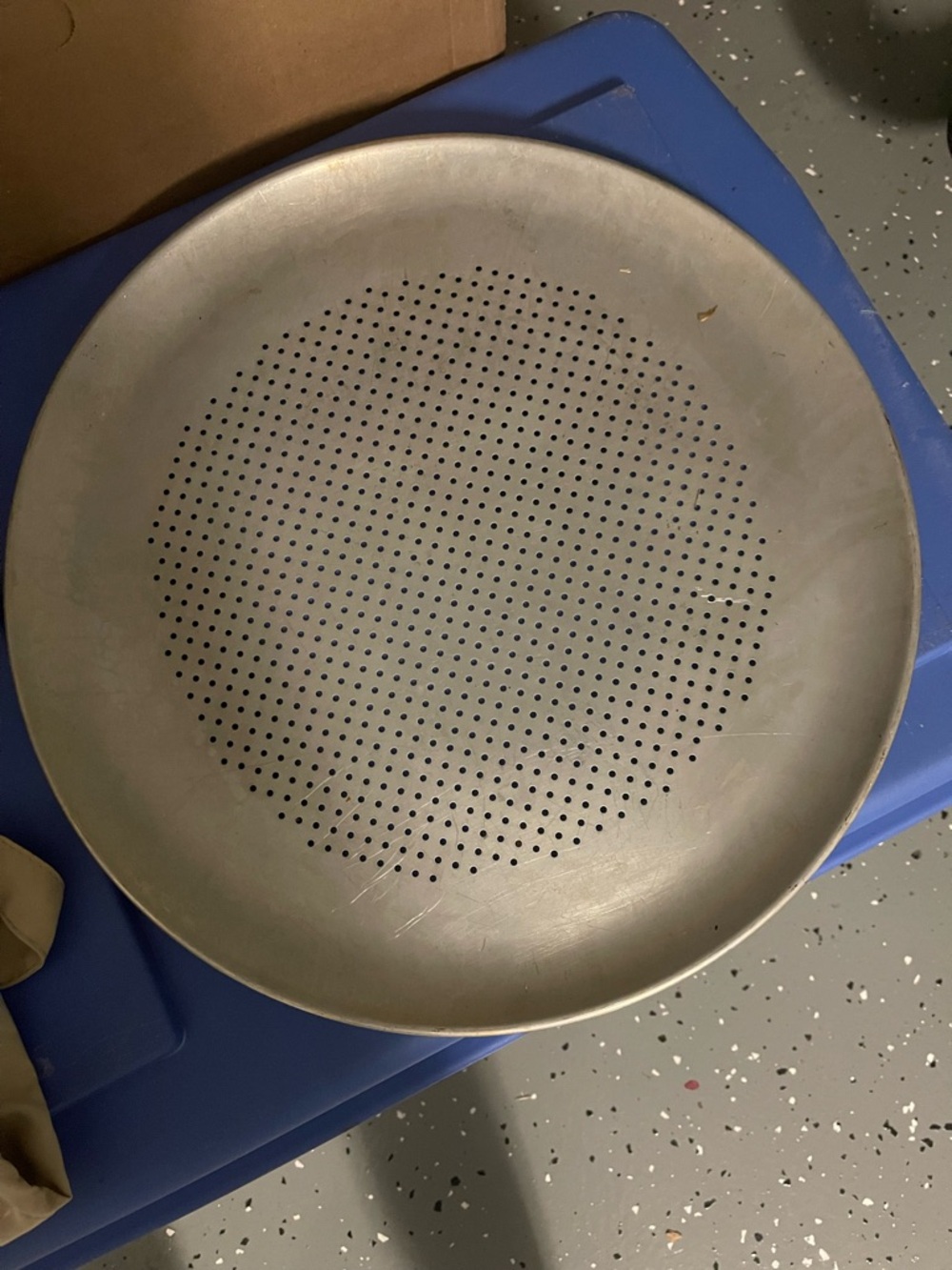 Perforated Metal Pizza Pan